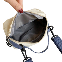 Small Women Canvas Shoulder Bags Cartoon Print Fashion Mini Cloth Handbags Phone Crossbody Bag for Cute Girl Purse