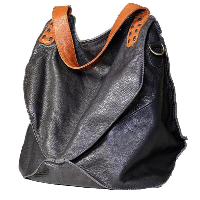 Genuine Leather Handbags Large Capacity Hot Design Women Bags Multi-function Shoulder Bag
