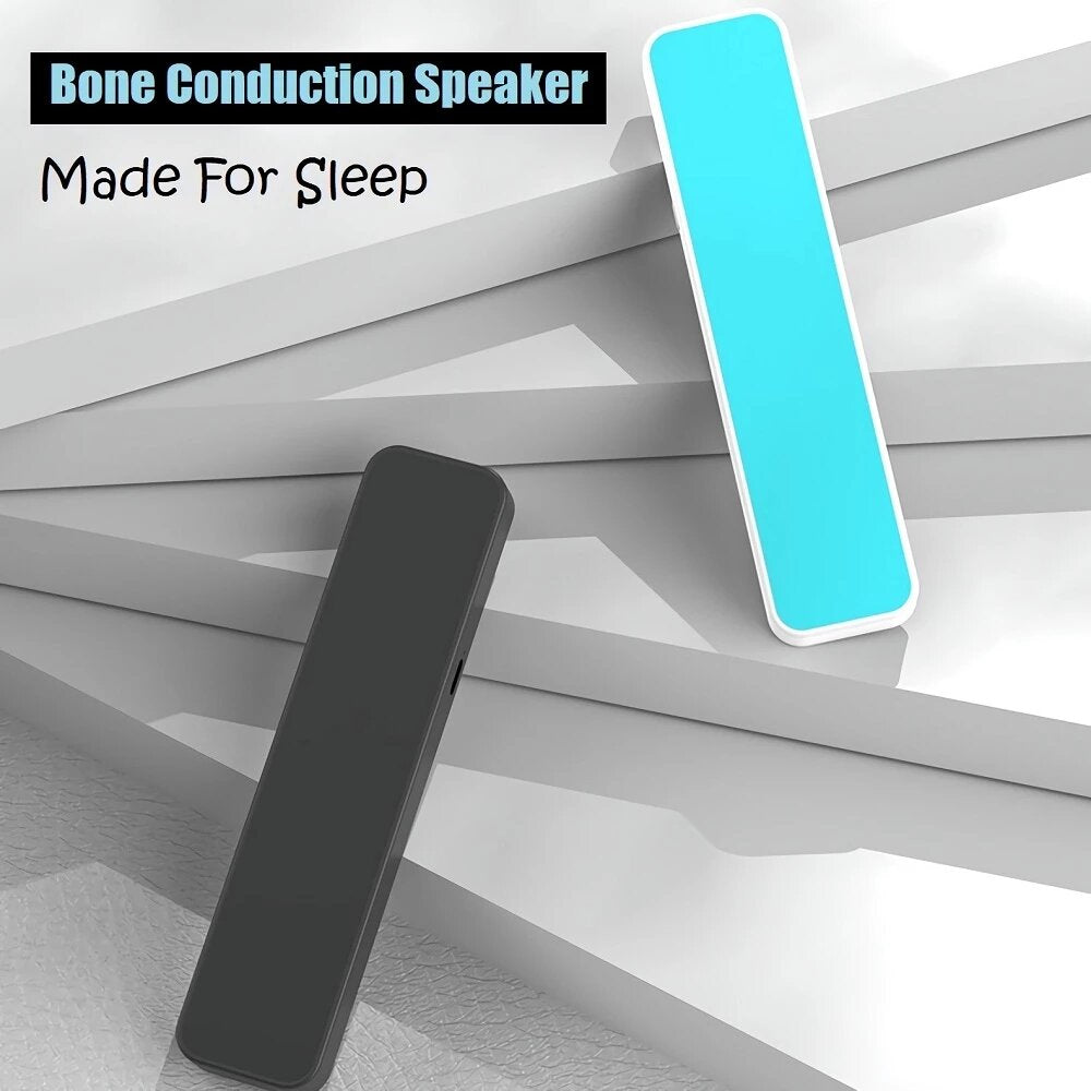 Bone Conduction bluetooth Music Box Wireless Portable Speaker Stereo Bass Under Pillow Improve Sleep Headphone