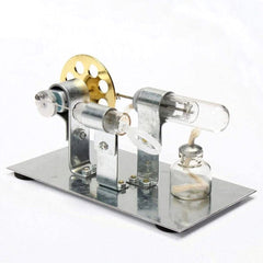 Stirling Engine Kit Motor Model DIY Educational Steam Power Toy Electricity Learning Model