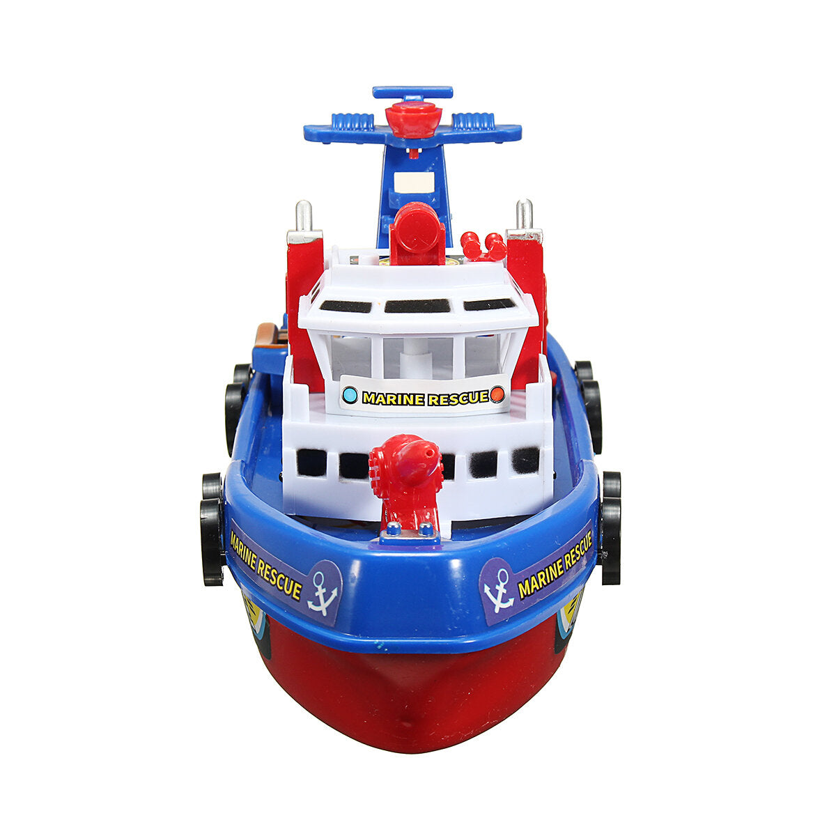 Kids Electric Fireboat Toy Children Rescue Water Spray Light Music Baby Bath Toy Boys&Girls Gift