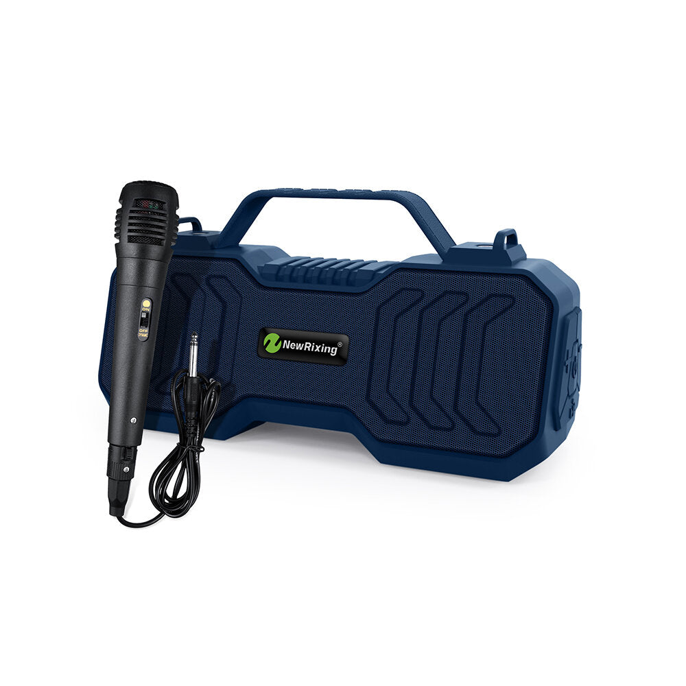 Wireless BT Speaker Portable Mini Vard Subwoofer With Extemal Microphone