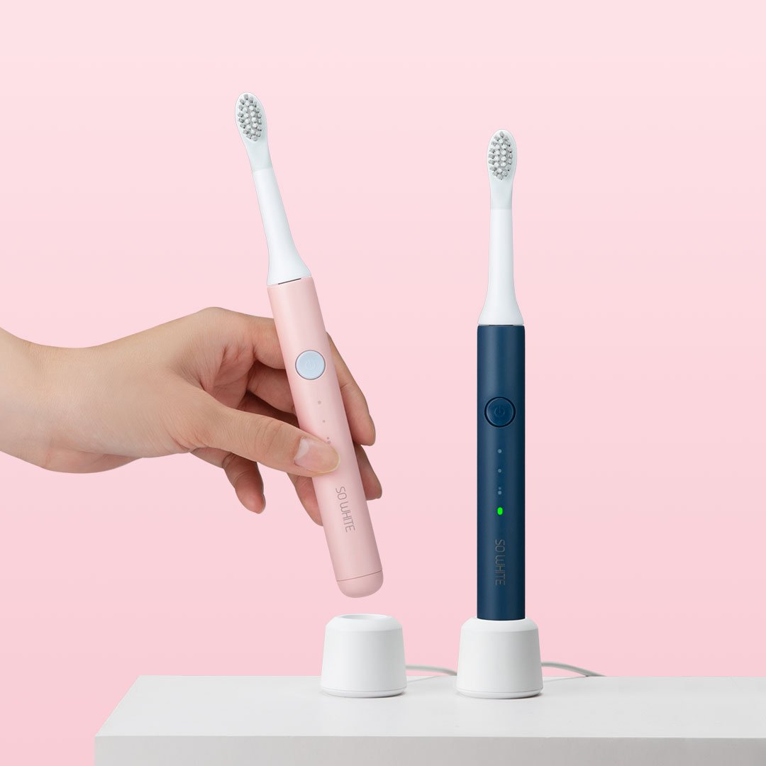 Sonic Electric Toothbrush Wireless Induction Charging IPX7 Waterproof