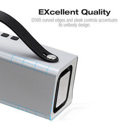 Portable Wireless bluetooth Speaker Deep Bass Dual Full-Range Drivers 1800mAh Battery Life Subwoofer Speaker