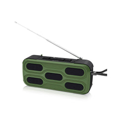 Outdoor Wireless Speaker Wireless bluetooth Speaker FM Radio Hands Free Calling USB Flash Drive TF Card AUX Input TWS Connection.