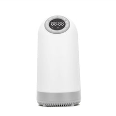 Wireless bluetooth 5.0 Speaker TWS Interconnection Audio Alarm Clock with FM Function Three Gears Lighting Adjustable 360 Surround Stereo 1500mAh Battey Life