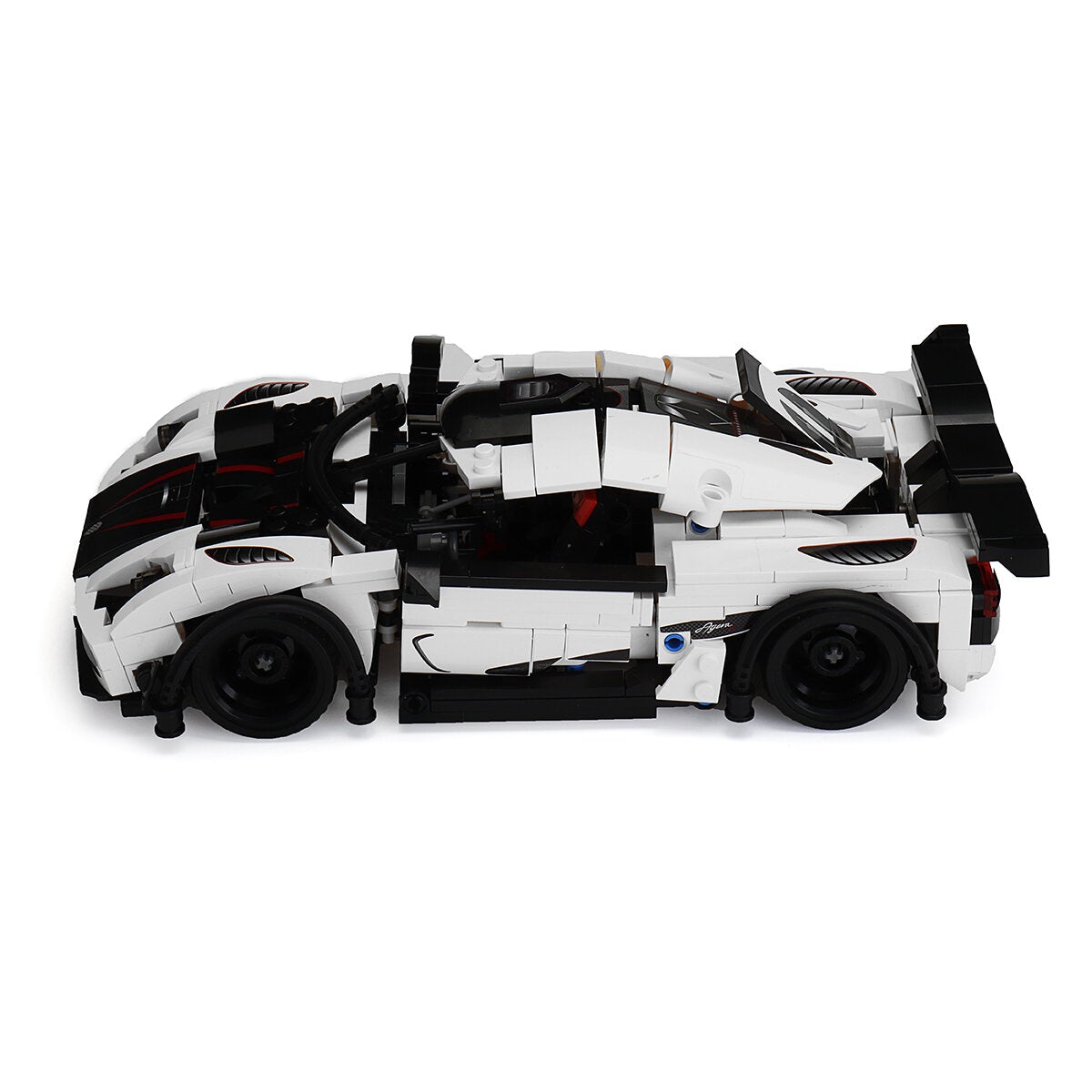 728PCS DIY Assembly Super Racing Car Building Blocks Sports Racer Pull Back Vehicle Supercar Children Speed Bricks Toy for Kids Gifts