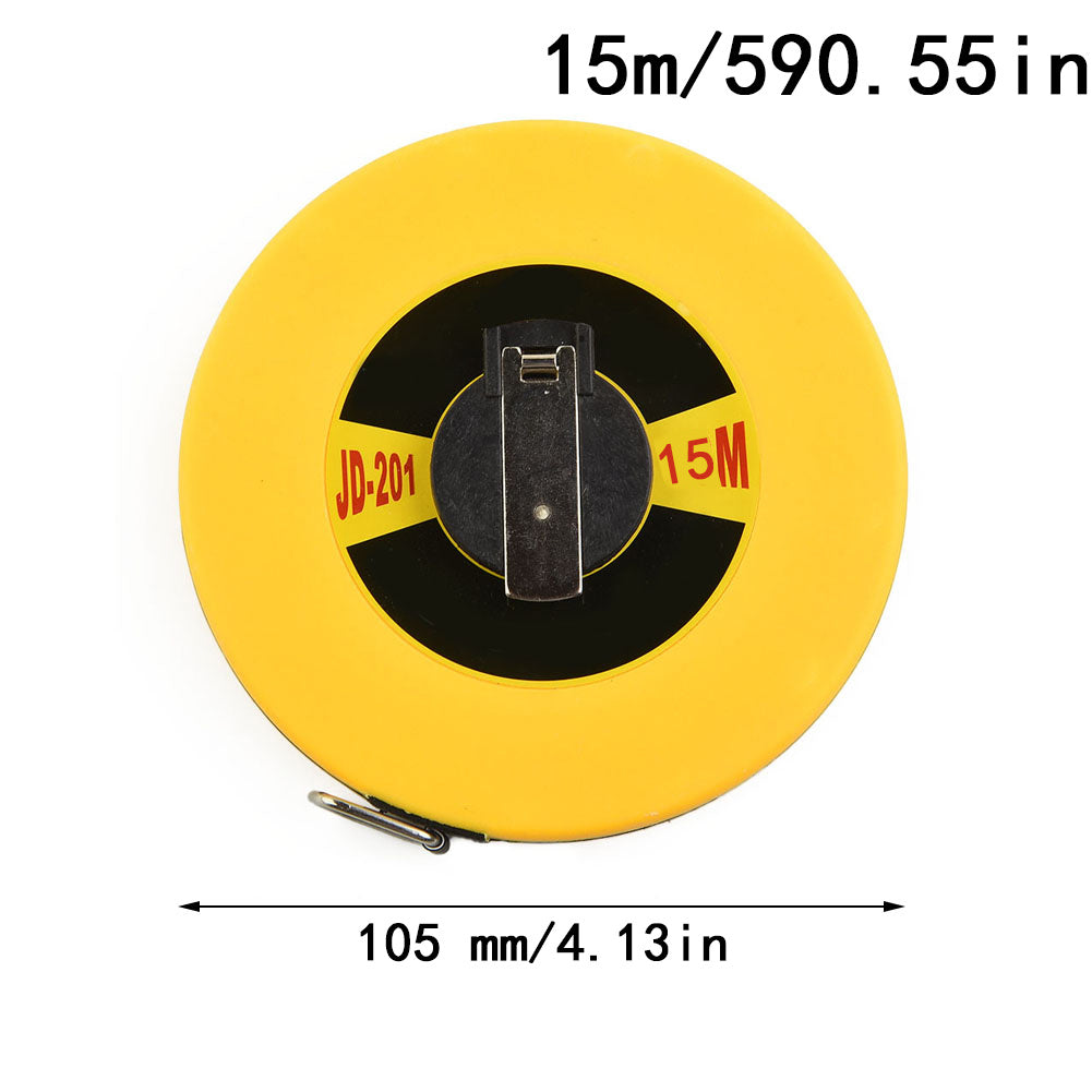 10/15/20/30/50M Tape Measure Round Fiberglass Leather Measure Woodworking Tools