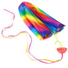 27.5 Inches Parachute Toy Kite Outdoor Play Hand Throw Free Fall Toy