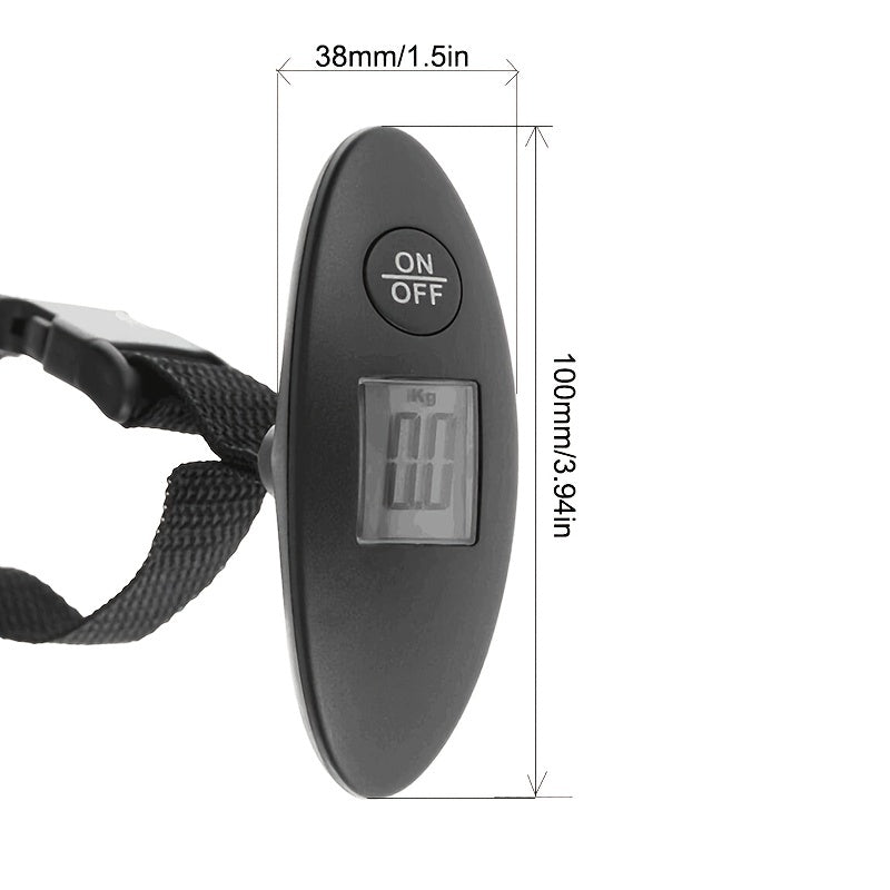 100g/40kg Digital Handheld Luggage Scale With LCD Display For Travel
