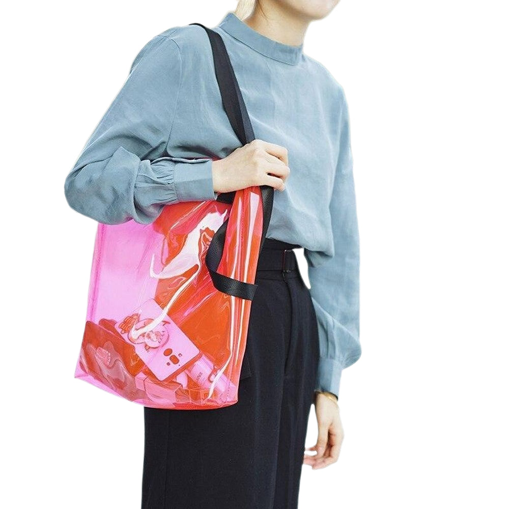 New Transparent Bag for Women Clear Shoulder Bag Female Handbags Women Versatile Messenger Bag Shoulder Fashion Bag