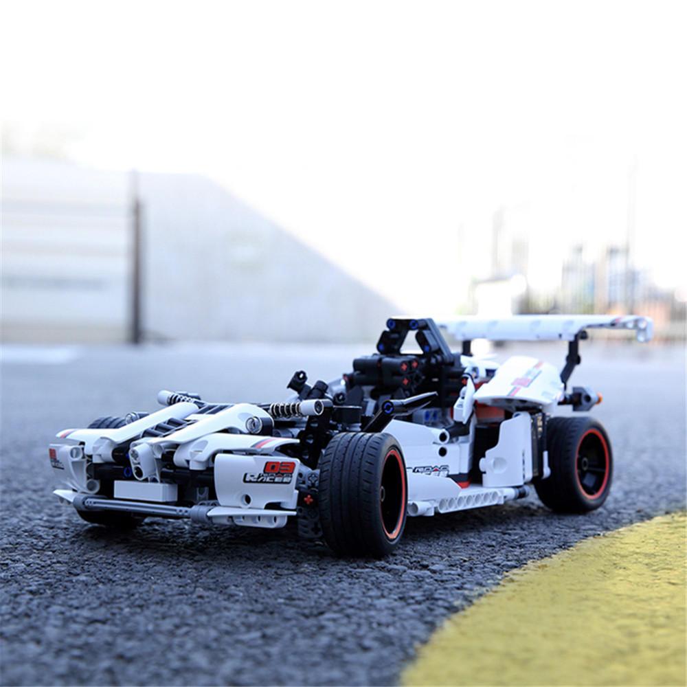 DIY Assembled APP Control RC Car Building Blocks On-Road Vehicles Toys