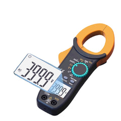 Digital Display Clamp Auto-Ranging Multimeter Testing Current Voltage Resistance