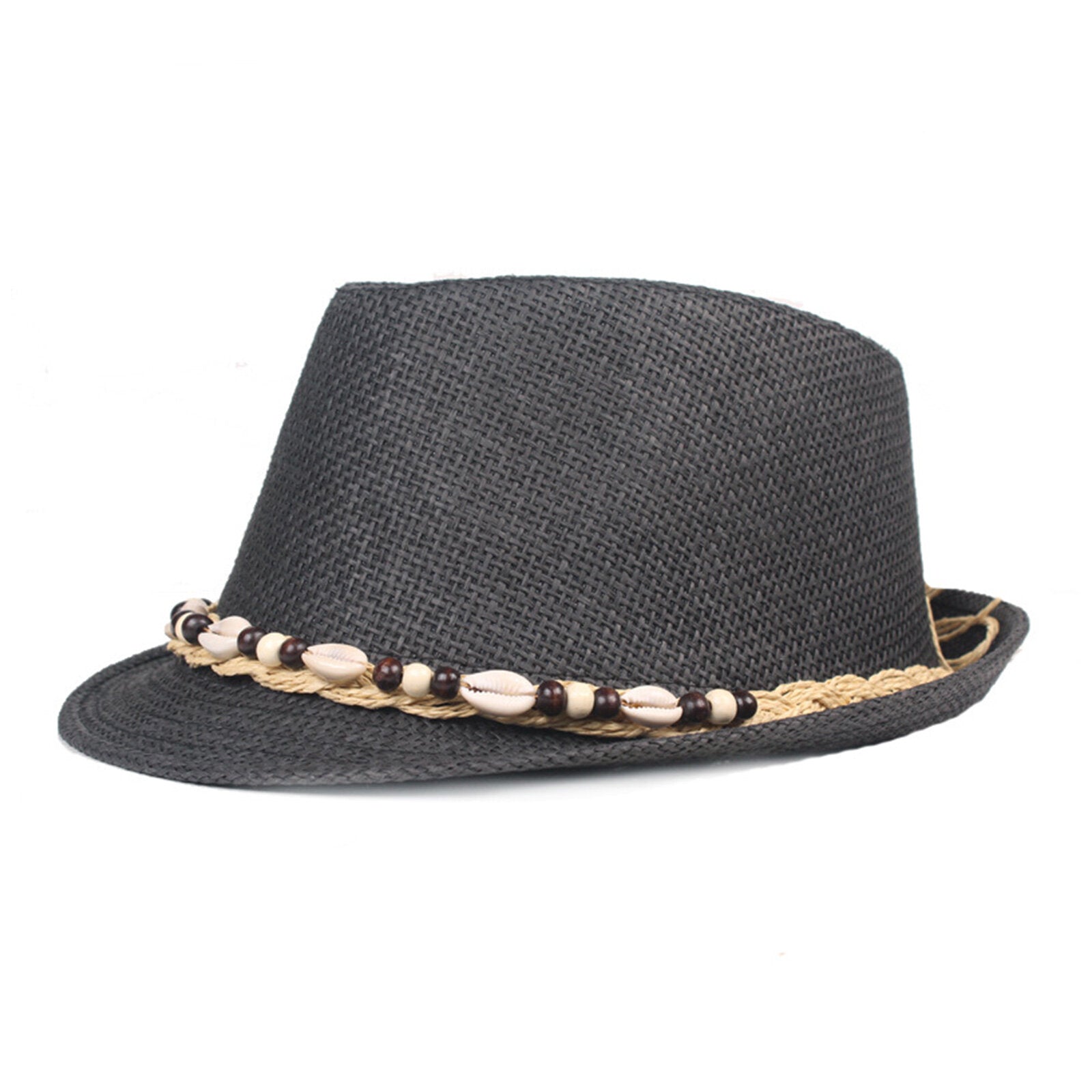 Men Straw Casual Vacation All-match Breathable Sunshade Top Hats Flat Hats