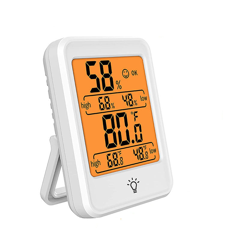 Digital Temperature Humidity Monitor Hygrometer with Backlight For Indoor