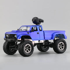 2.4G 4WD Rc Car 720P HD WIFI FPV Off-road Military Truck W/LED Light RTR Toy