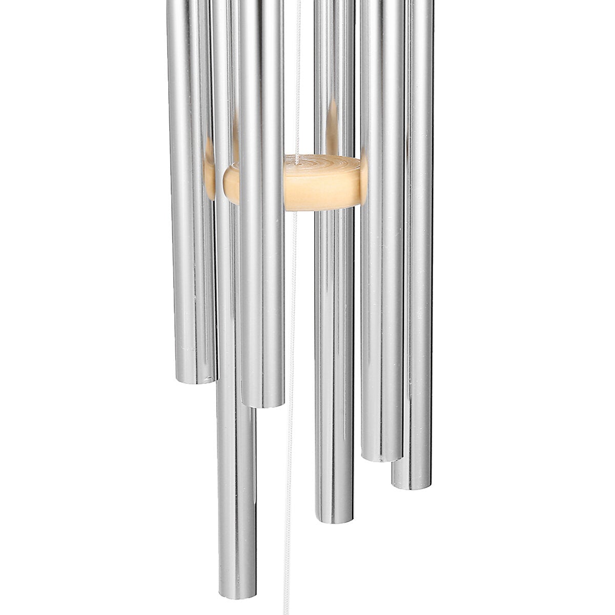 Wind Chimes Outdoor, with 6 Aluminum Tubes Wooden Bell Memorial Chimes, Best Gift Decor for Garden Patio Outdoor