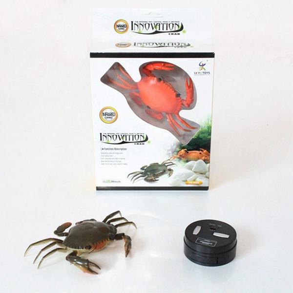 Infrared Remote Control Crab Simulation RC Animal Toy 9995