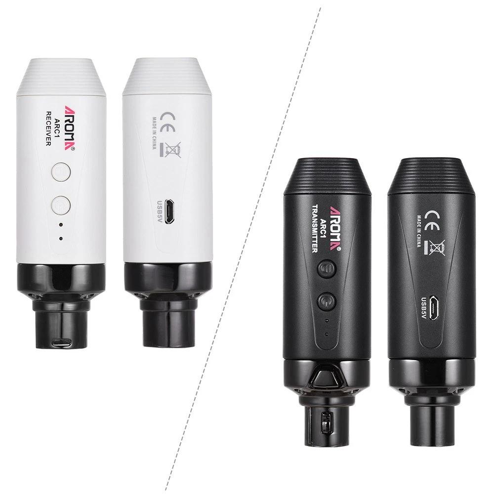 Microphone Wireless Transmission System 4 Channels Max. 35m Effective Range XLR Connection