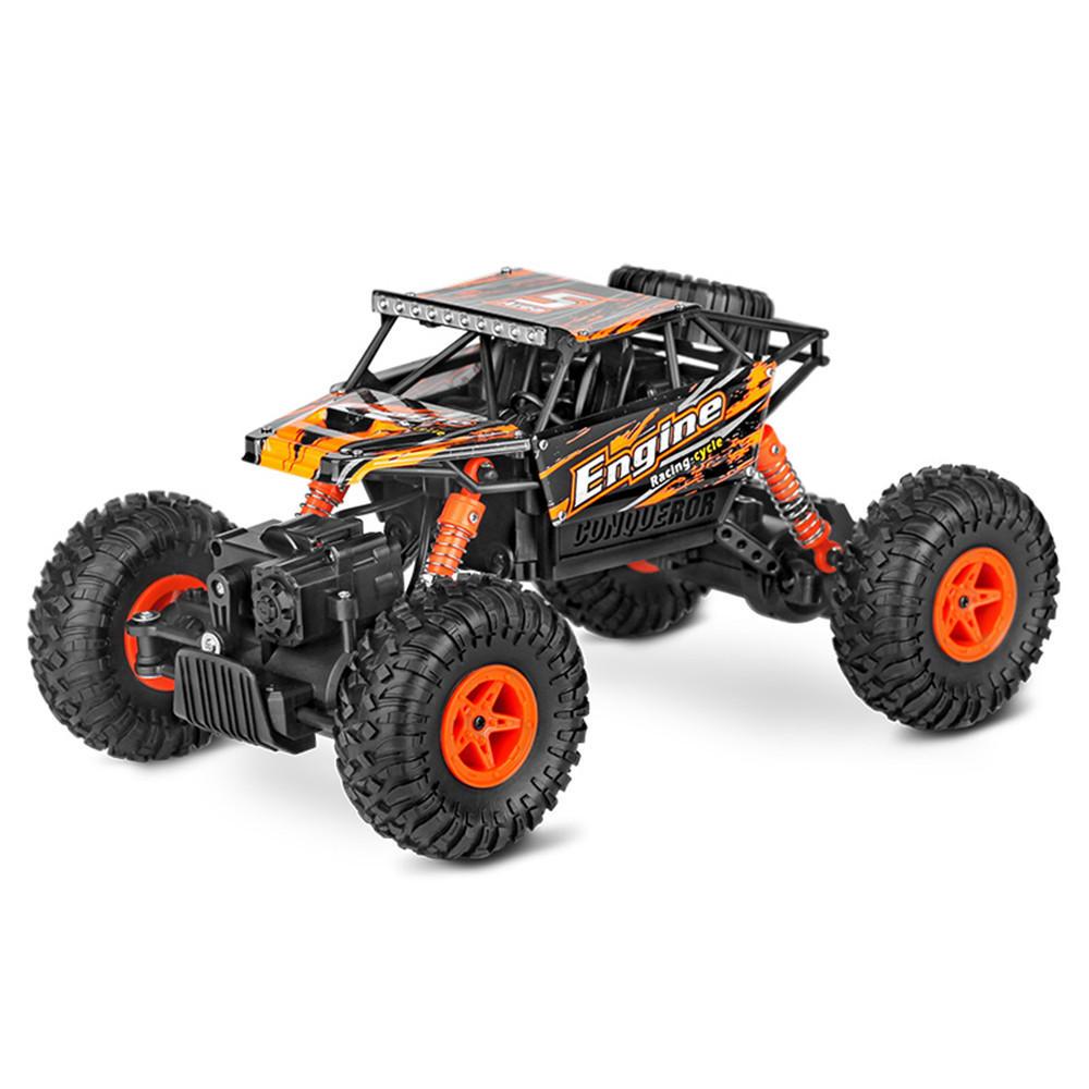 1/18 2.4G 4WD Brushed Racing Rc Car Rock Climbing Off-Road Truck Toys