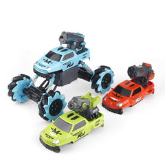 RC Car 3 In 1 Crawler Truck Vehicle Models Children Toy Double Battery