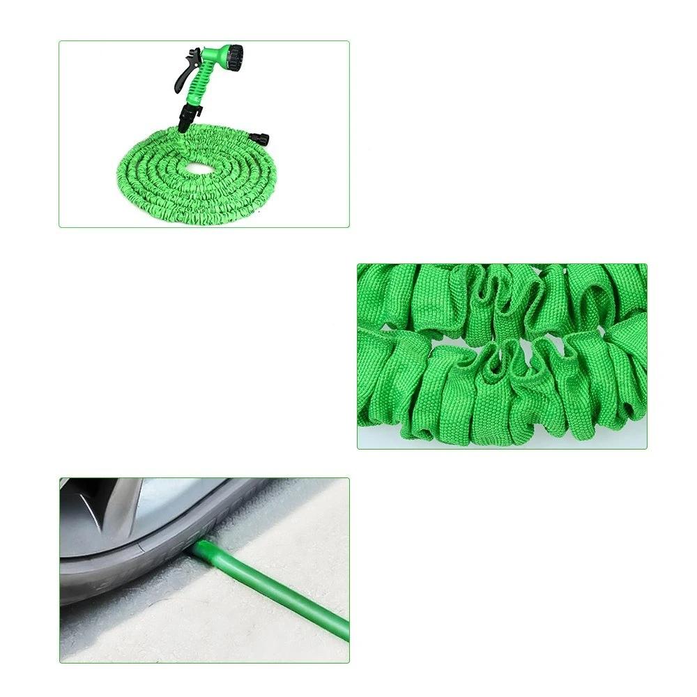 75FT Garden Hose Upgrade Expandable Magic Flexible Water Hose Plastic Hoses Pipe