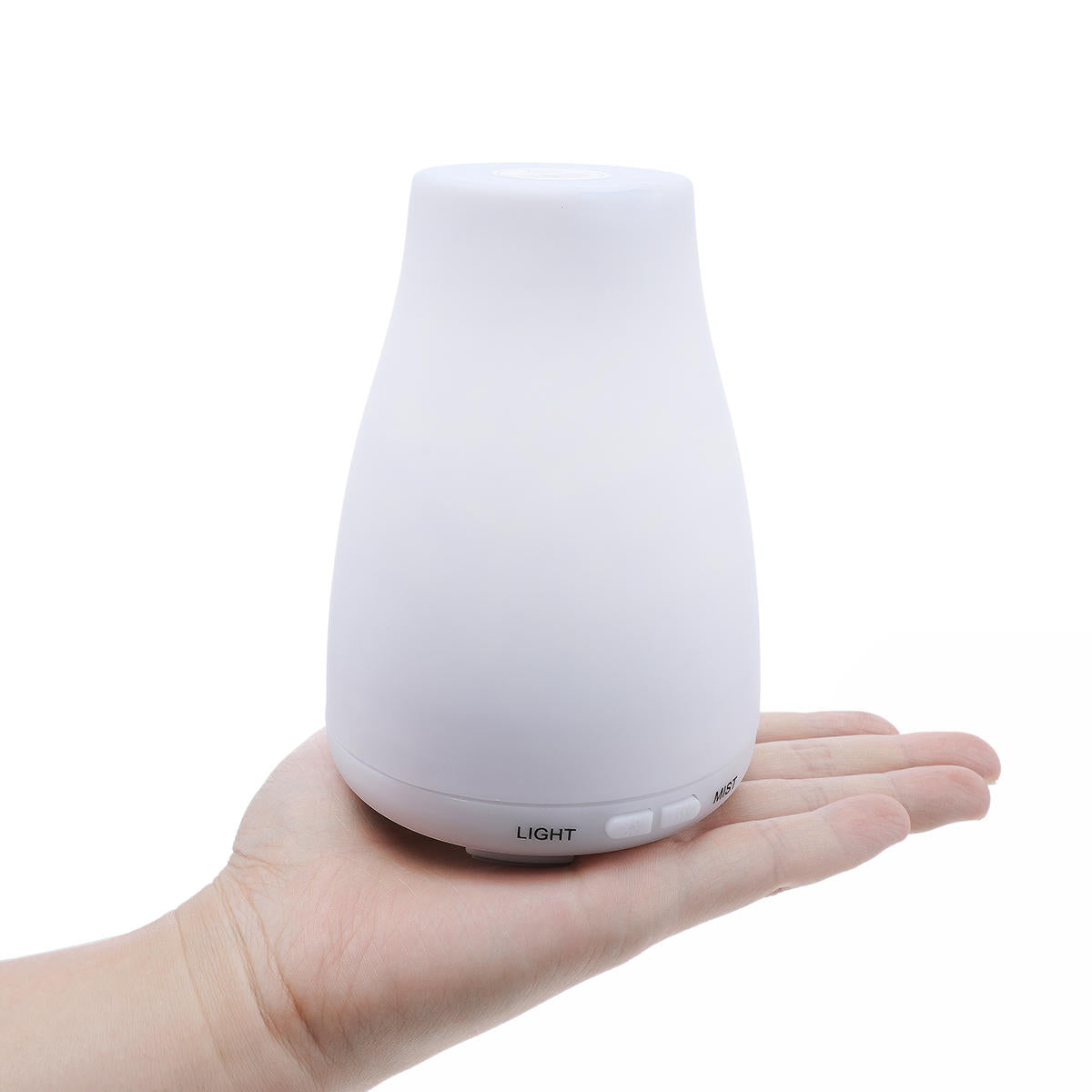 Ultrasonic Humidifier Waterless Auto Shut-off Aromatherapy Oil Cool Mist Diffuser With Color LED Lights