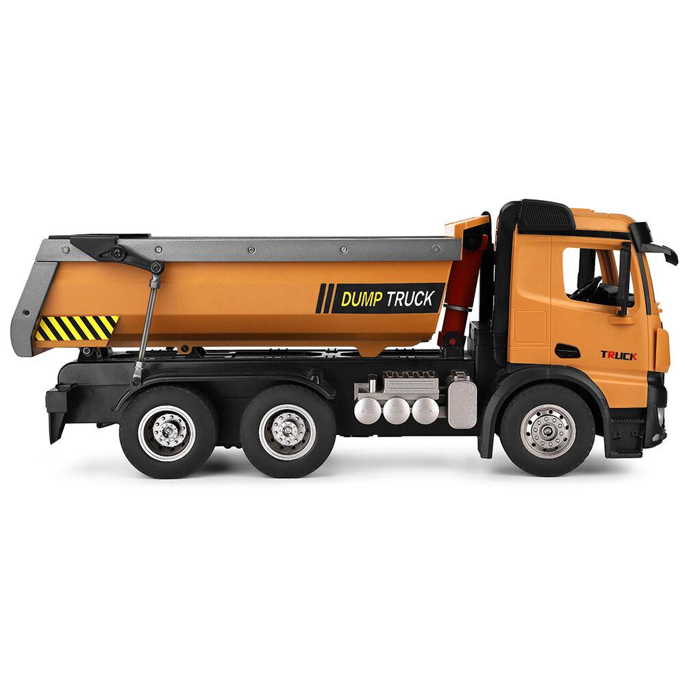 1/14 2.4G Dirt Dump Truck RC Car Engineer Vehicle Models 7.4v 1200mah