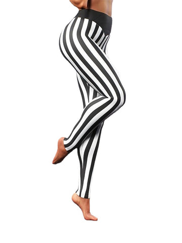 Girls Athleisure Yoga Stripe Trend Pants