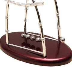 Arc-shaped Newtons Cradle Balance Ball Science Puzzle Fun Desk Toy