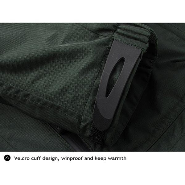 2 in 1 Mens Outdoor Military Waterproof Sport Jacket Casual Multi Pockets