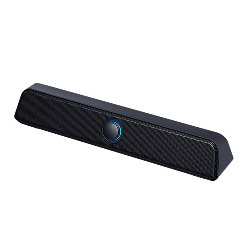 Bluetooth Speaker Dual Drivers Bass Stereo Sound Bar USB 6W Power 3.5mm AUX Home Surround SoundBar Speaker for PC Theater TV
