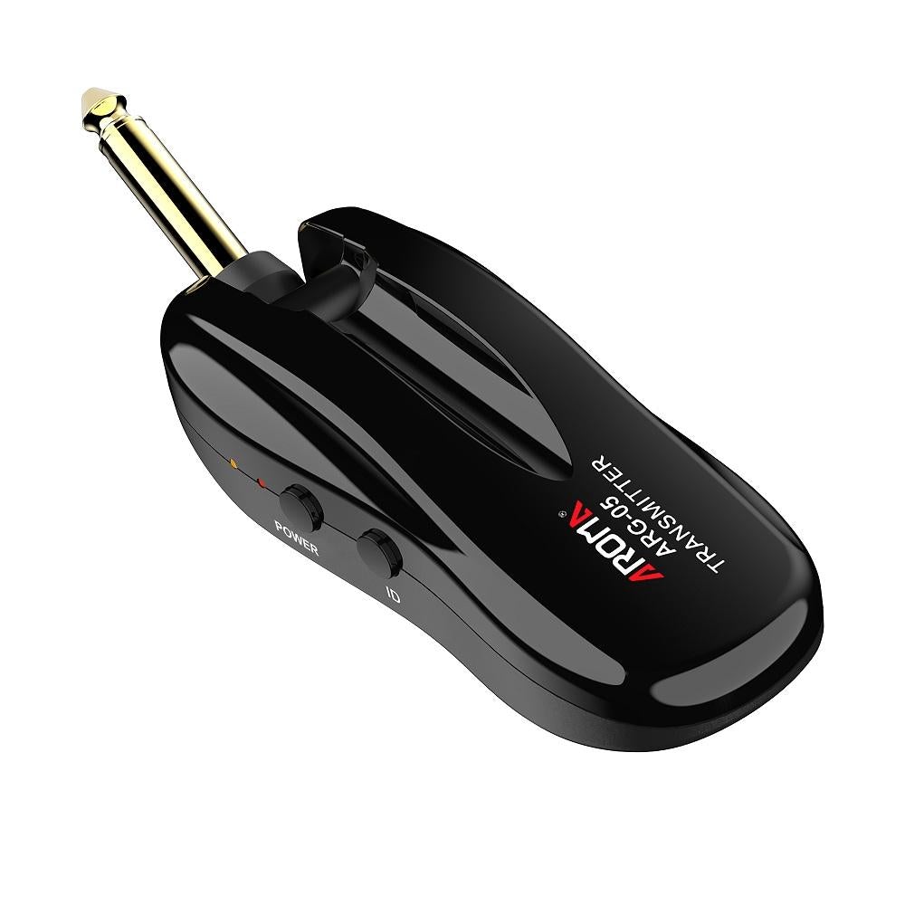 5.8G Wireless Guitar Audio Transmission System Transmitter Receiver Built-in Rechargeable Battery 115 Feet Transmission