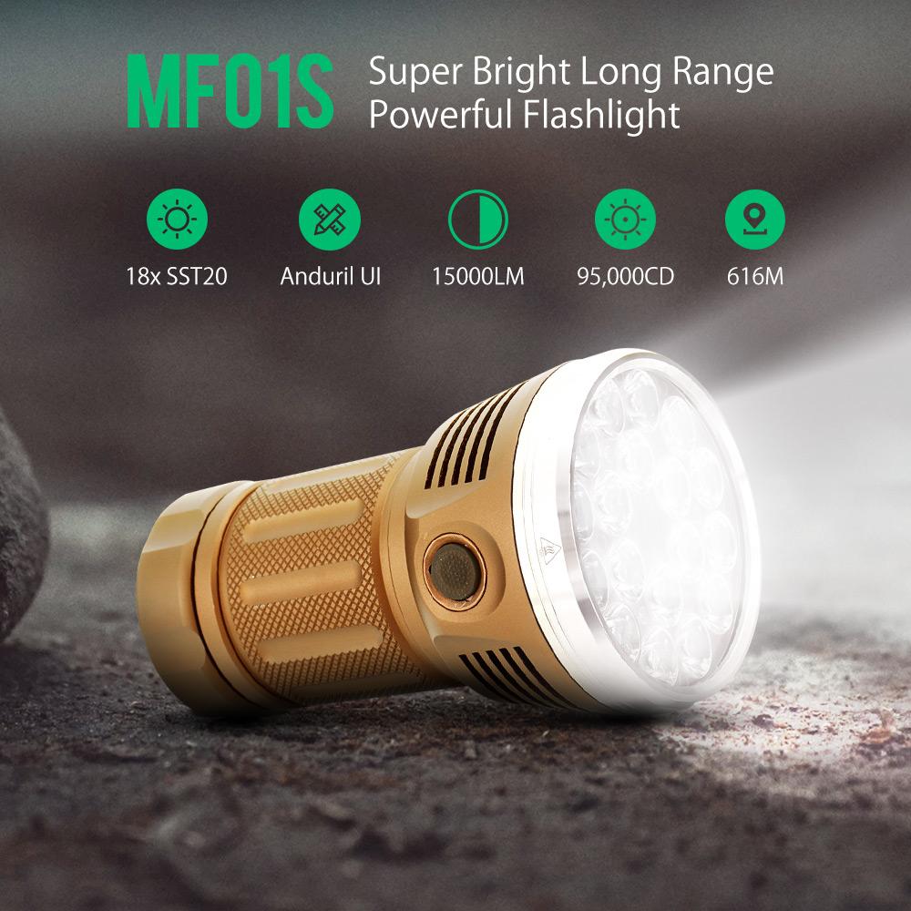 High CRI Super Bright Searching Flashlight
