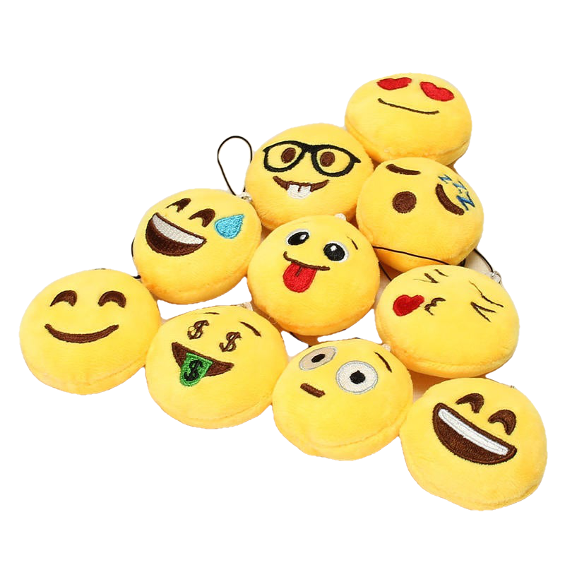 13PCS 5.5CM Emotion Pendant Cute Fun Phone Pendant Home Decoration