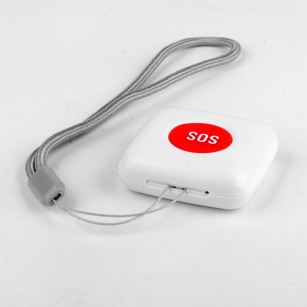 Wireless SOS/Emergency Button Remote Call Button Pager for Help Alert System