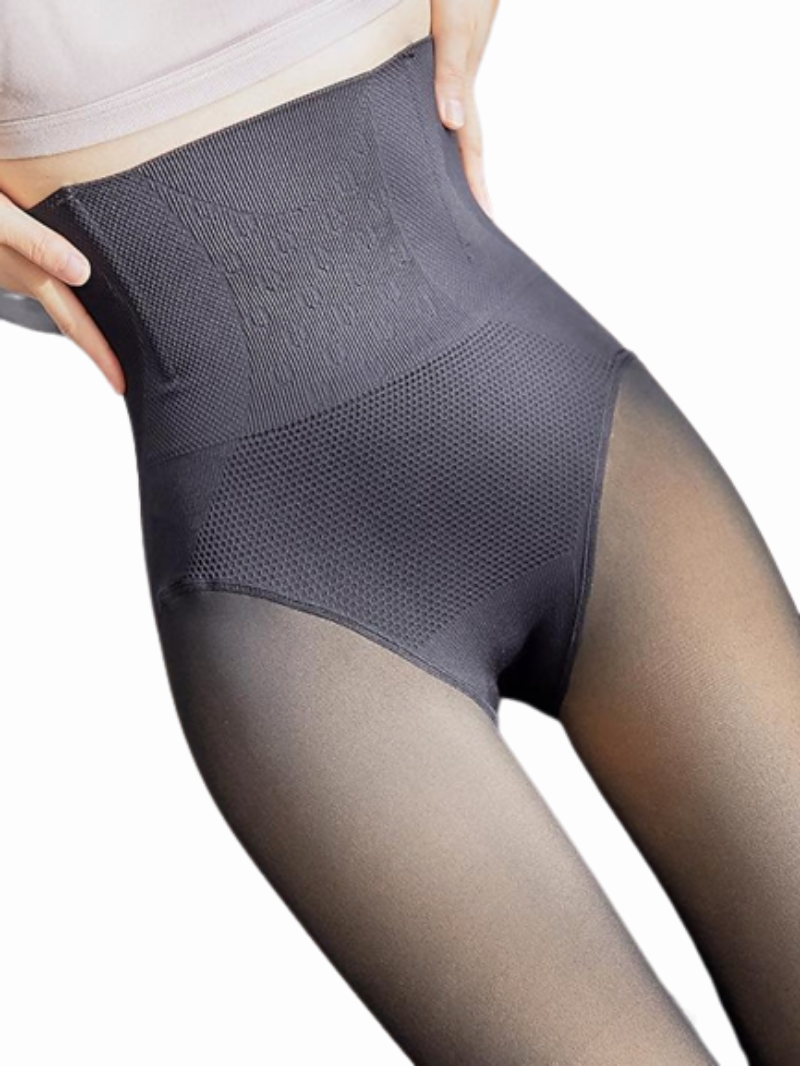 Fleece lined Thermal Warm Butt Lift Elasticity Lounge Ladies Tights