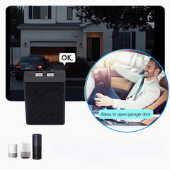 WiFi Garage Door Controller WiFi Garage Door Opener Smart Switch Compatible With Tuya APP Alexa Google Home