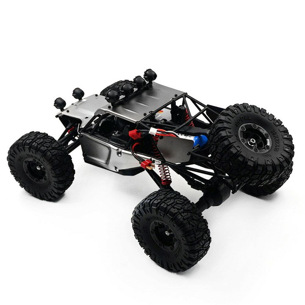 2.4G 4WD Brush Rc Car Metal Body Shell Desert Off-road Truck RTR Toy