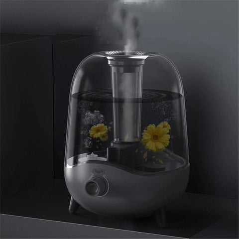 5L Large Capacity Crystal Air Humidifier 25W 280 ml/h Humidification Low Noise Operation 220V
