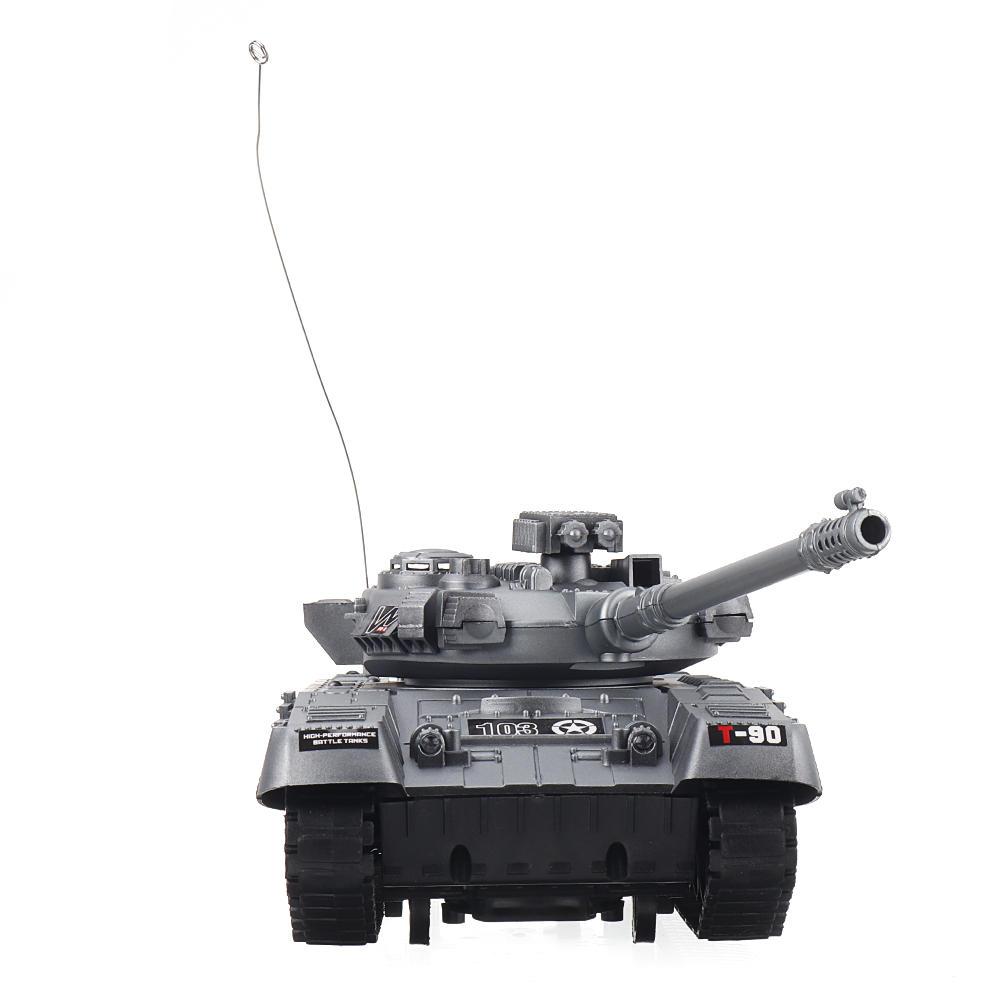 4CH 2.4G RC Tank Car Vehicle With Music Light Children Toy