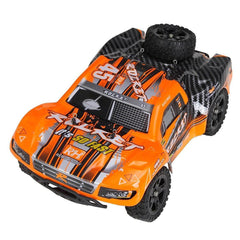 2.4G 4WD Brushed Rc Car Off-road Short Course Truck Orange Color