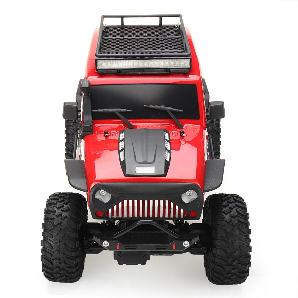 1/10 2.4G 4X4 Crawler RC Car Desert Mountain Rock Vehicle Models With Two Motors LED Head Light 7.4V 1200mAH