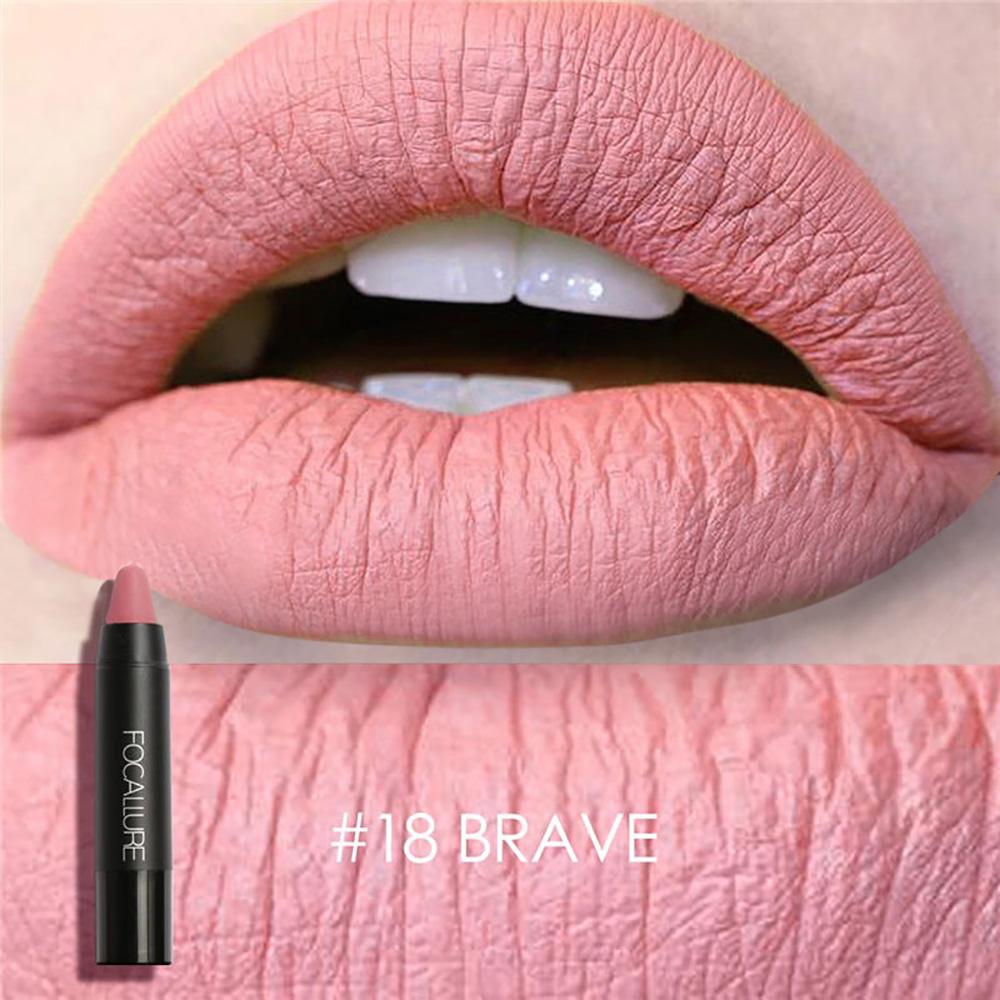 Easy To Wear Colors Matte Batom Makeup Waterproof Cosmetic Lipsticks