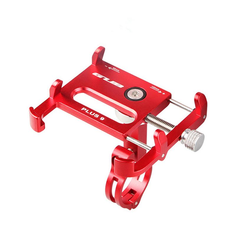 Aluminum Alloy Bike Phone Holder For iPhone X SE 7/8 Plus 6/6s Plus Samsung Galaxy s6/s7/s8/s9 Plus etc