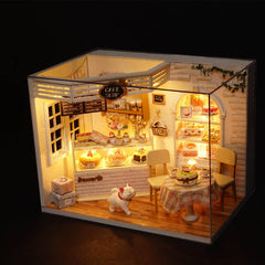 Cake Diary Shop DIY With Music Cover Light House Model