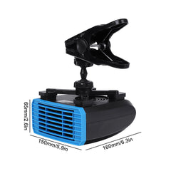 12V/24V Car Portable Electric Heater Heating Cooling Fan Windscreen Defroster Demister