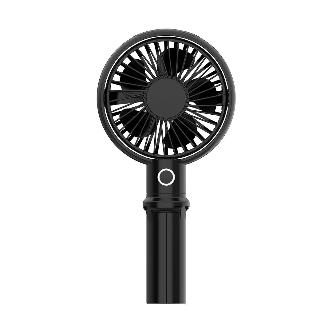 2 In 1 USB Handheld Desktop Fan 40 Rotatable 3 Modes Wind Speed Frame Phone Holder Cooling Fan