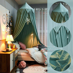 Nordic Style Princess Kids Baby Bed Room Canopy Mosquito Net Curtain for Bedding Dome Tent