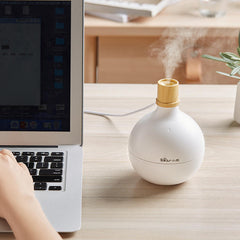 USB Mini Car Air Humidifier Mute Water Mist Maker for Bedroom Office